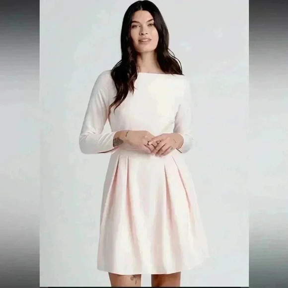 ModCloth Into the Spotlight Fit and Flare Dress Pink Size XL - Picture 1 of 12